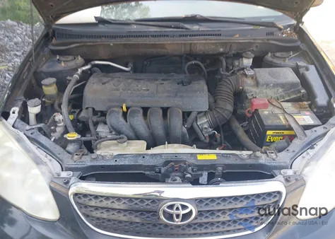 2006 Toyota Corolla Ce из США, поврежденный, VIN 2T1BR32E96C609112